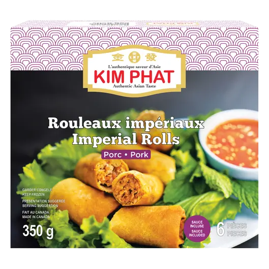 Frozen Imperial Rolls Pork 350 g