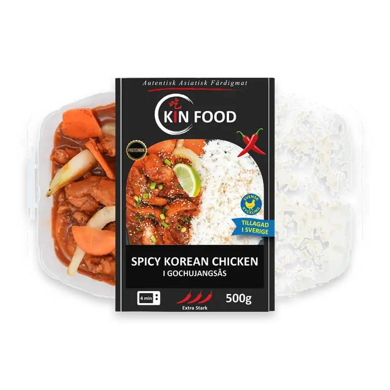 Färdigmat Spicy Korean Chicken 500g