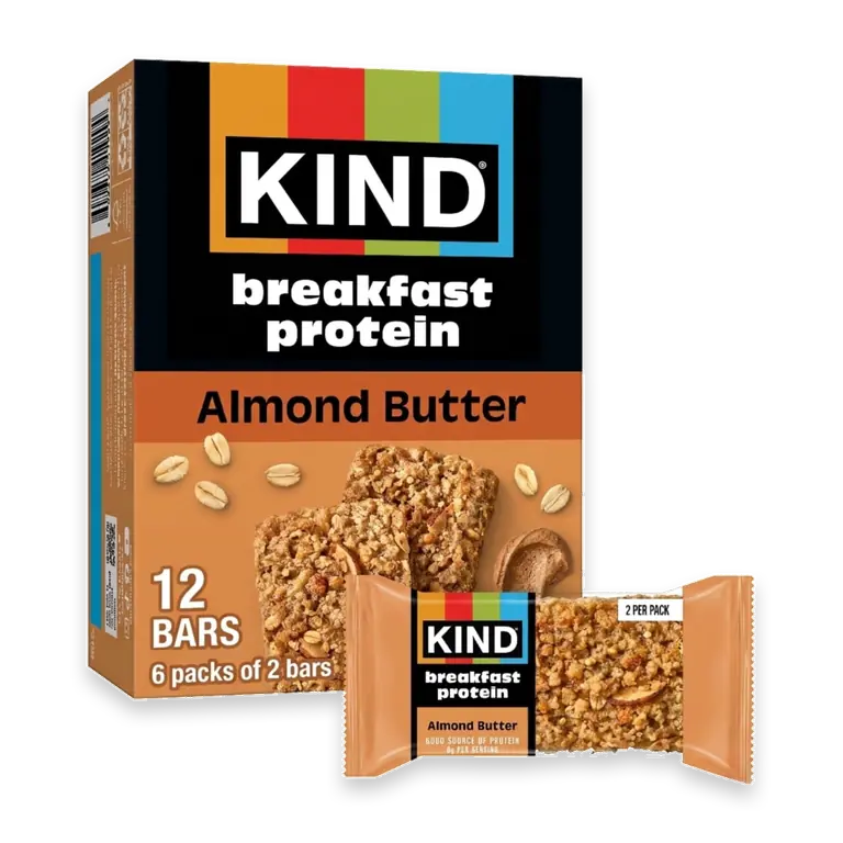 Almond Butter Breakfast Protein Bars