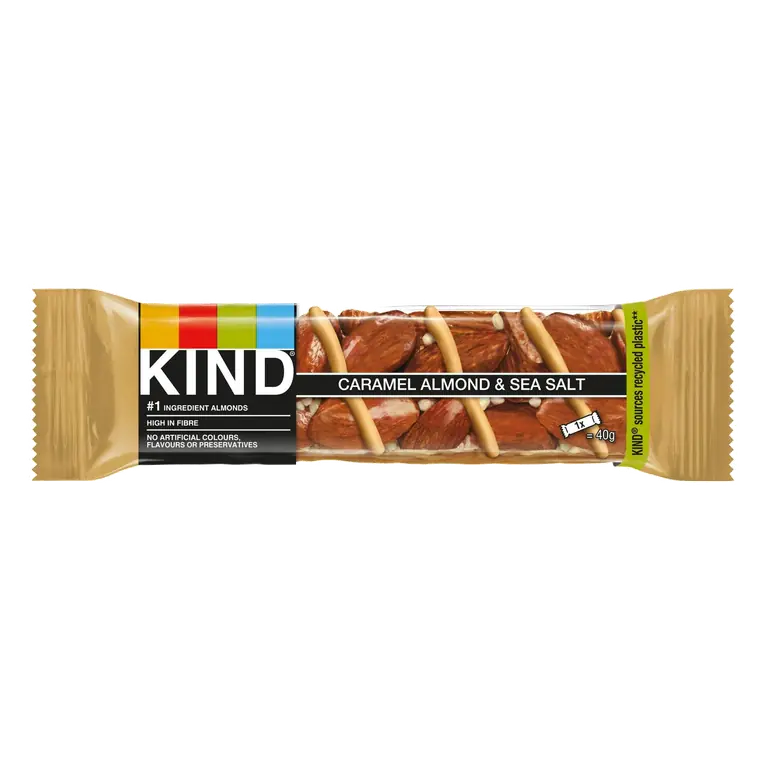 Caramel Almond & Sea Salt 40g