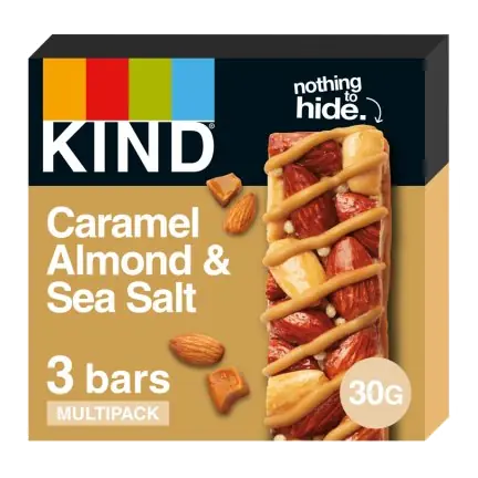 Caramel Almond & Sea Salt Cereal Bars