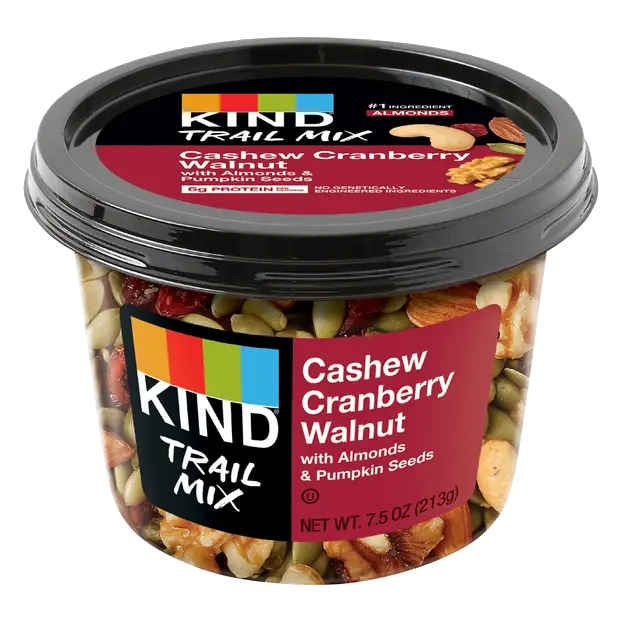 Cashew Cranberry Walnut Trail Mix