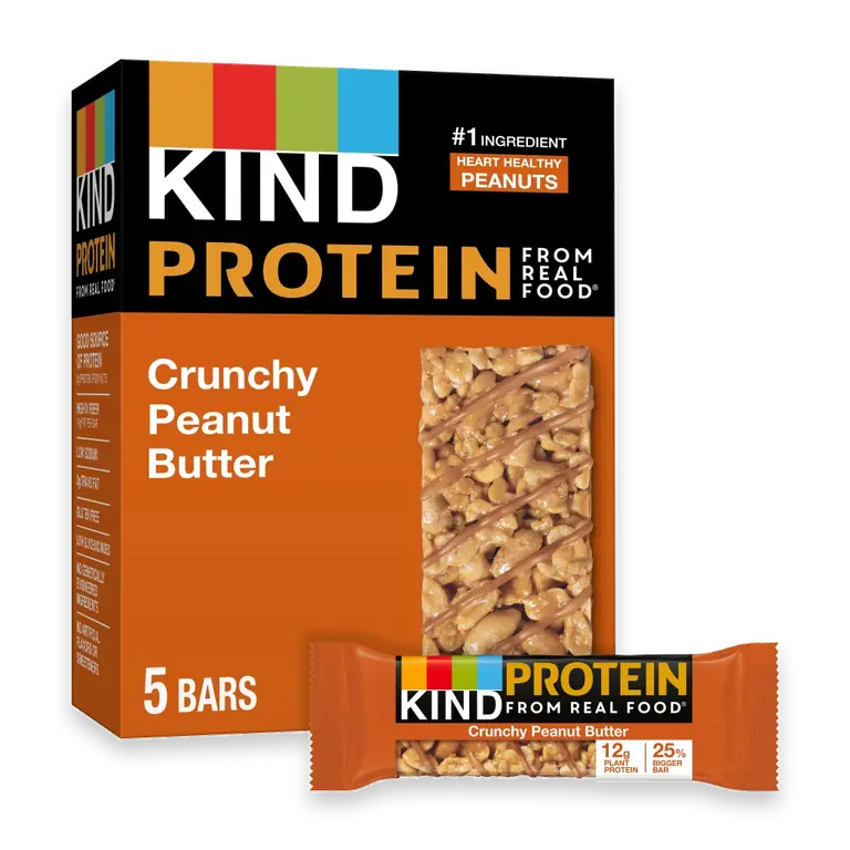 Crunchy Peanut Butter Protein Bars