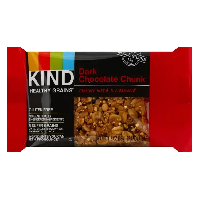 Dark Chocolate Chunk Healthy Grains Granola Bar