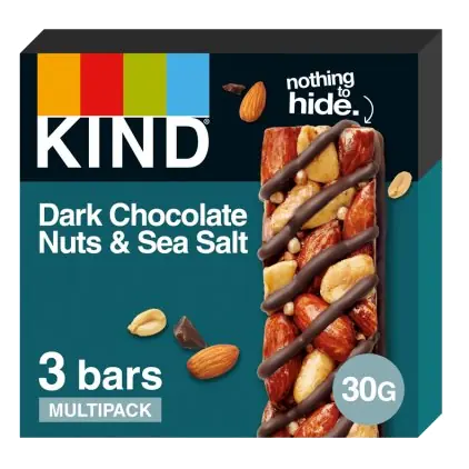 Dark Chocolate Nuts & Sea Salt Cereal Bars