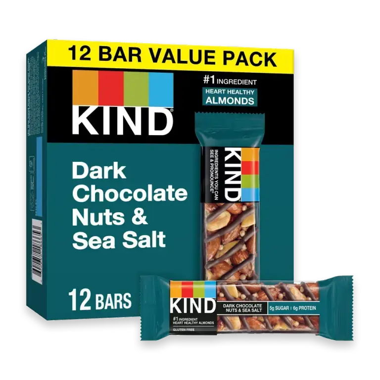 Dark Chocolate Nuts & Sea Salt Nut Bars