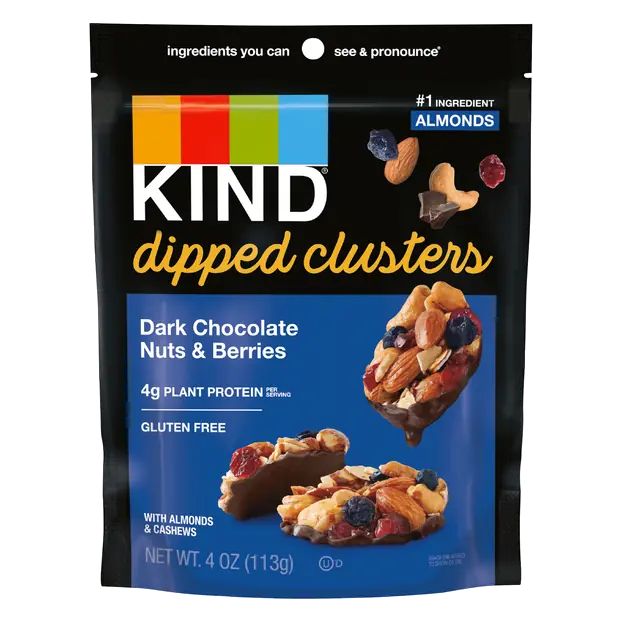 Dipped Clusters Gluten Free Dark Chocolate Nuts & Berries