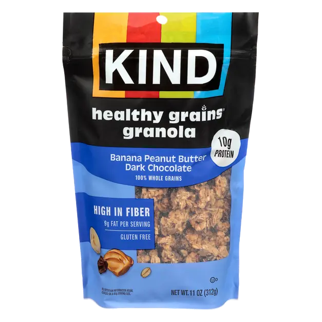 Healthy Grains Banana Peanut Butter Clusters Protein Granola