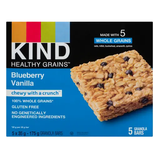 Kind Gluten-Free Granola Bar Blueberry Vanilla 5 x 35 g