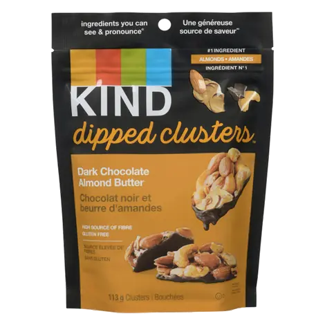 Clusters Nut Bar Dark Chocolate Almond Butter 113 g