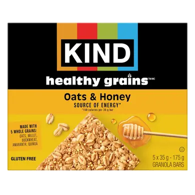 Gluten-Free Bars Oats & Honey Toasted Coconut 5 x 35 g