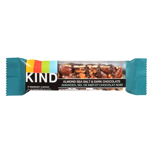 Gluten-Free Nut Bar Almond Sea Salt & Dark Chocolate 40 g