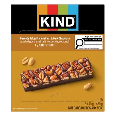 Kind Gluten-Free Nut Bar Salted Caramel Dark Chocolate 40 g