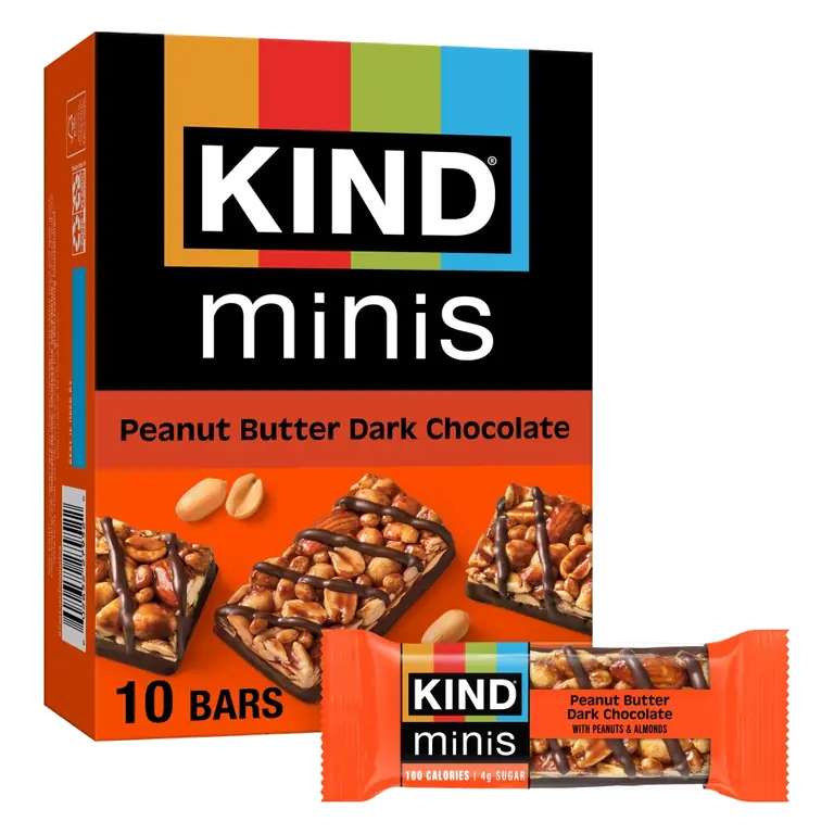 Peanut Butter Dark Chocolate Minis Bars
