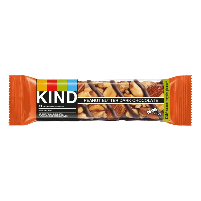 Peanut Butter & Dark Chocolate Snack Bar 40g
