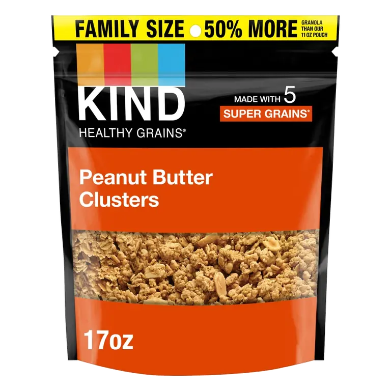 Peanut Butter Healthy Grains Granola Clusters