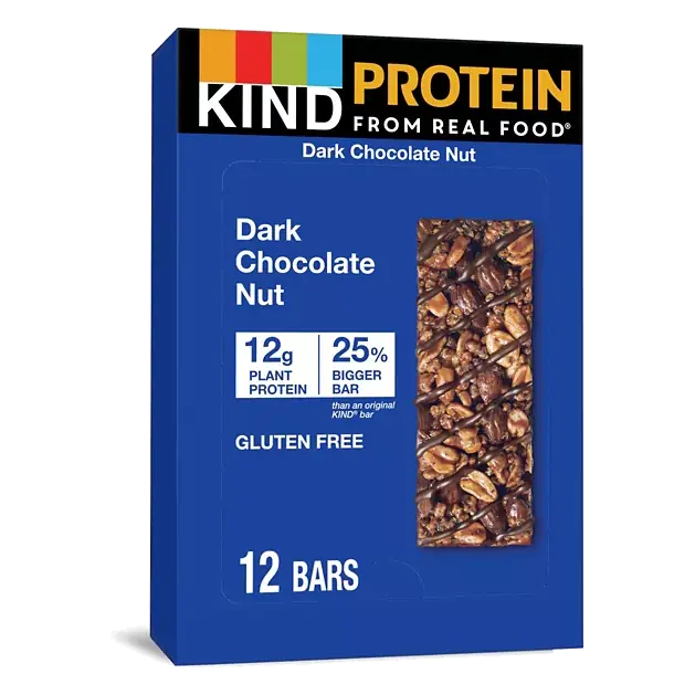 Protein Bars, Double Dark Chocolate Nut