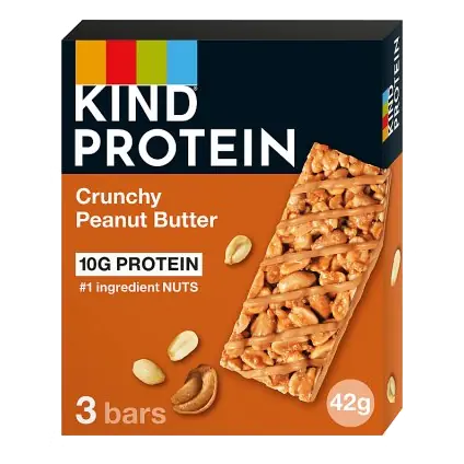 Protein Crunchy Peanut Butter Snack Bars