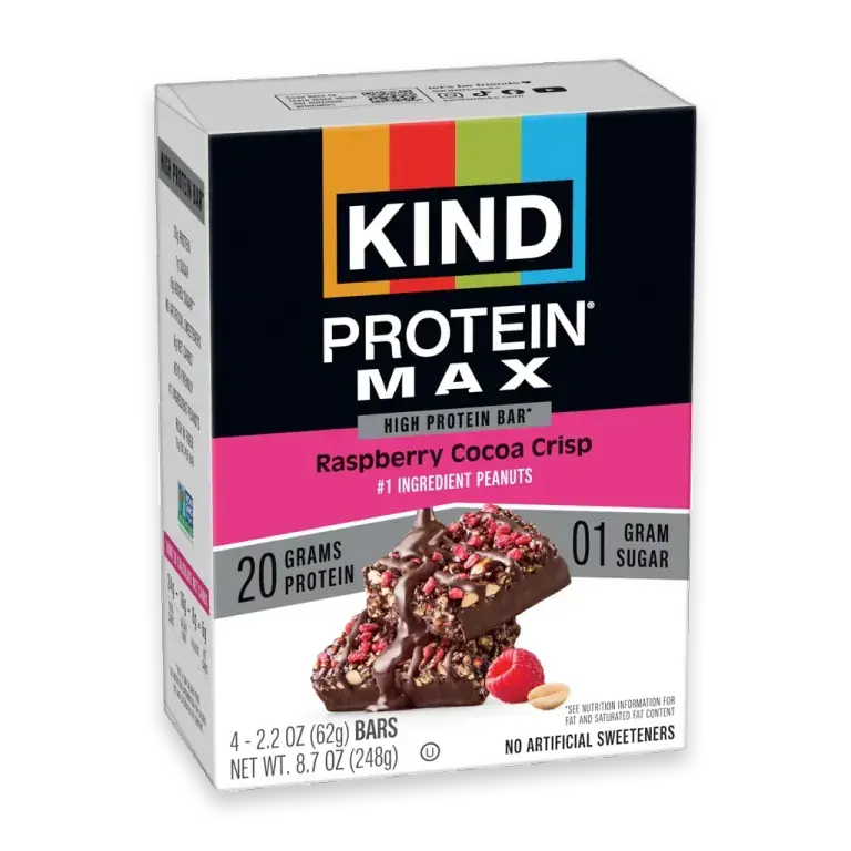 Protein Max Raspberry Cocoa Crisp High-Protein Bars