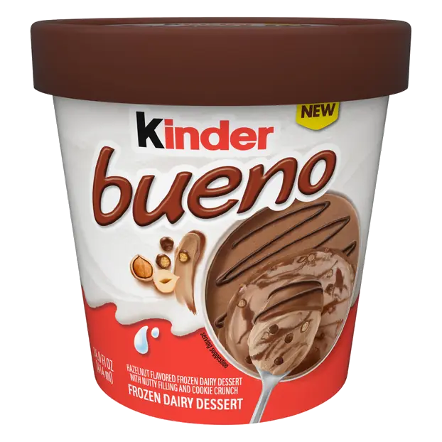 Hazelnut Flavored Frozen Dairy Dessert