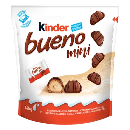 Bueno Mini Chocolate Hazelnut Filling 145 g