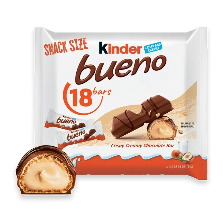 Bueno Snack Size Crispy Creamy Chocolate Bar
