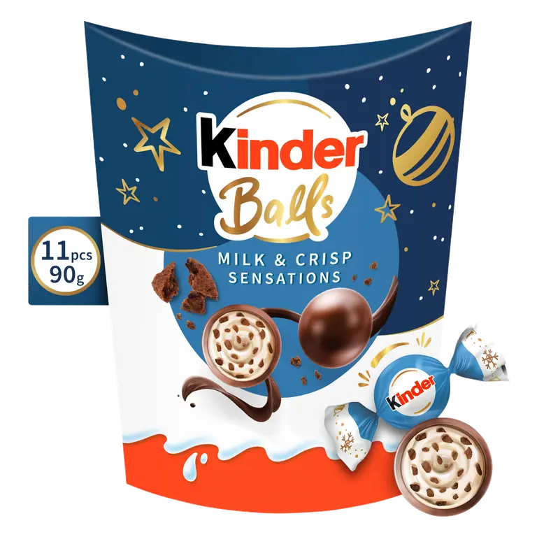 Kinder Choco Balls Milk & Crisp 90g