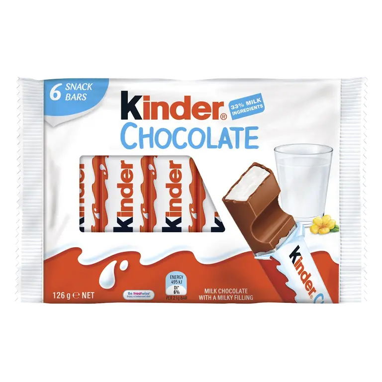 Chocolate 6 Snack Bar Pack