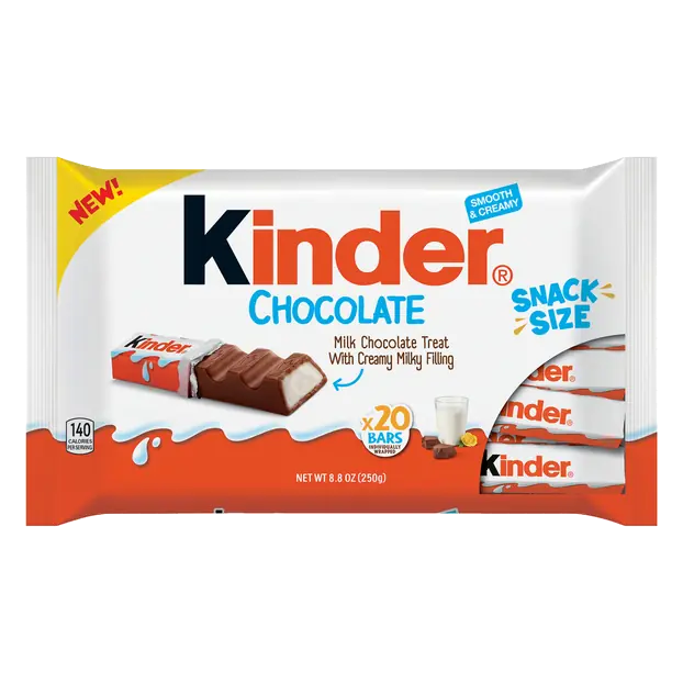 Chocolate Candy Bars Snack Size - 20 ct