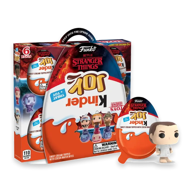 Joy Egg, Sweet Cream with Crispy Wafer Bites Treat and Surprise Super Mario Toy Inside