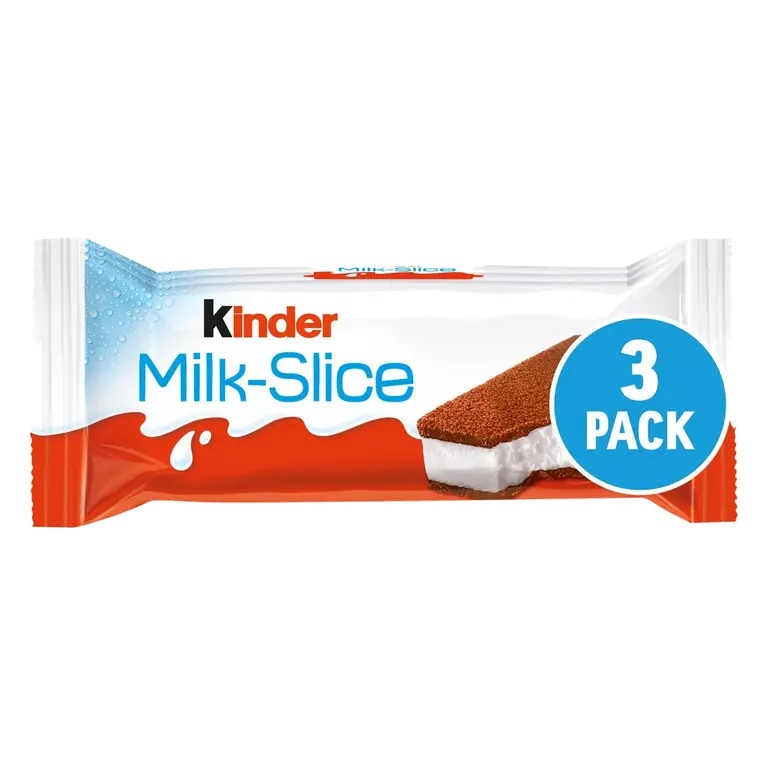 Milk Slice Chilled Snack bar 3 x 28g