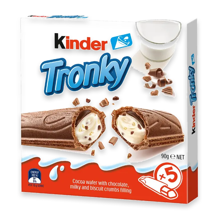 Tronky Creamy Chocolate Wafer Biscuit