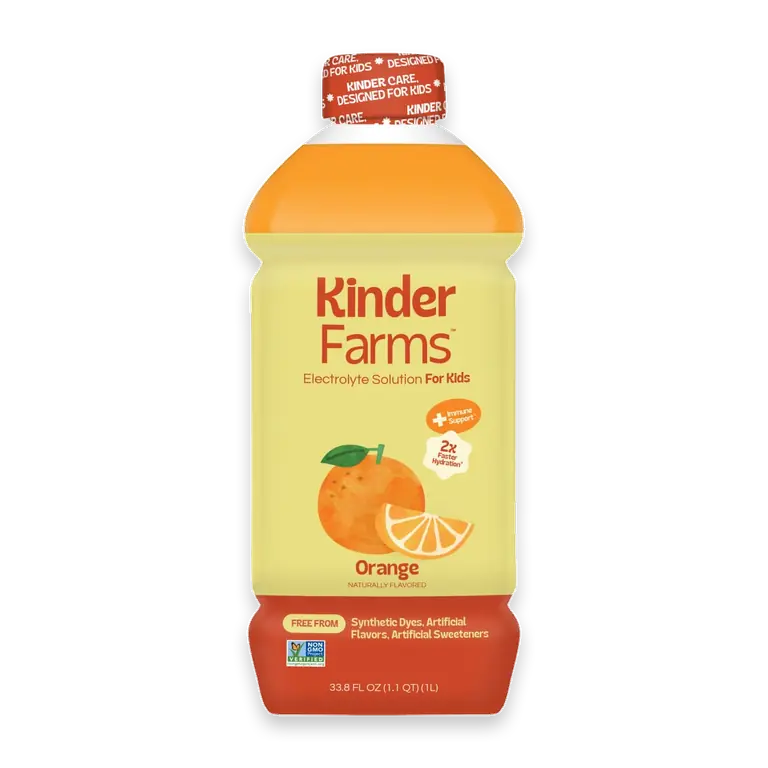 Natural Orange Flavored Oral Electrolyte Solution