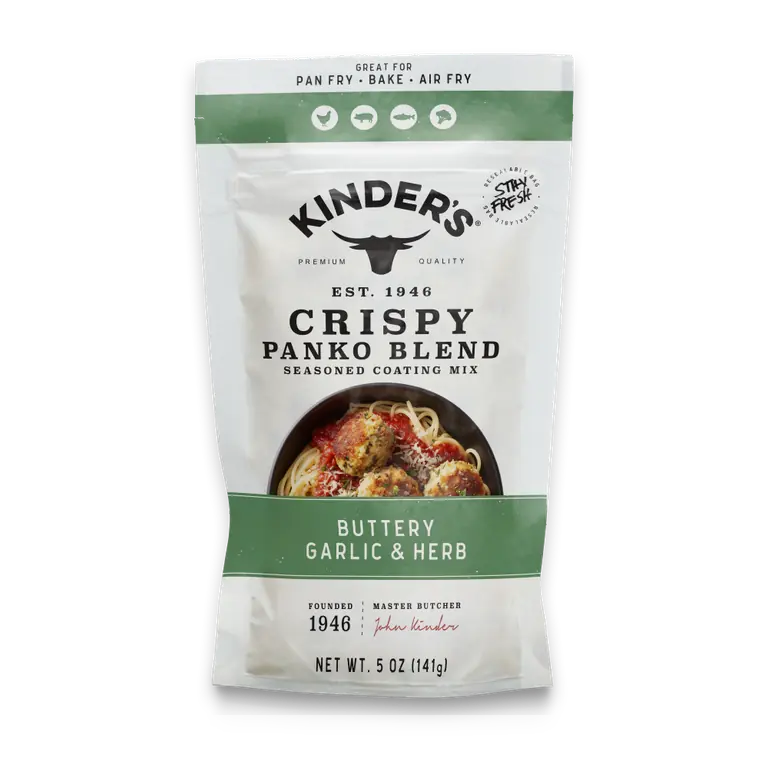 Buttery Garlic & Herb Panko Blend Seasoned Coating Mix