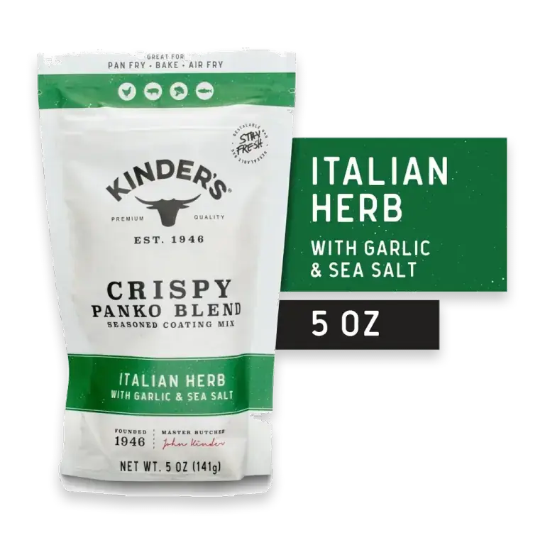 Italian Herb with Garlic & Sea Salt Crispy Panko Blend Seasoned Coating Mix
