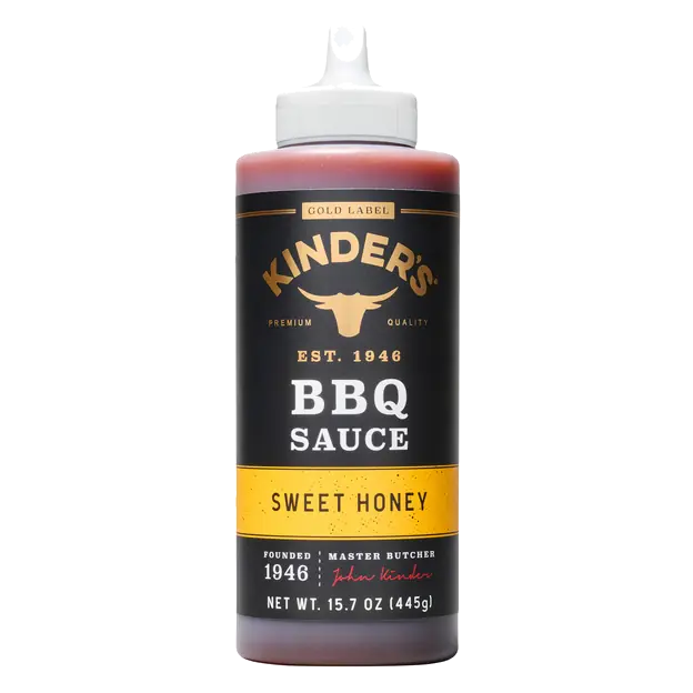 Kinder's Sweet Honey Gold Label BBQ Sauce 15.7 oz