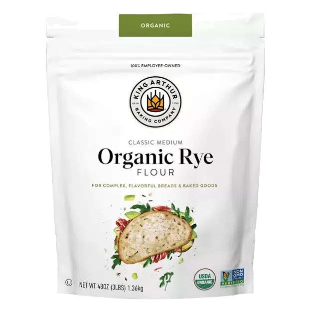 Classic Medium Organic Rye Flour
