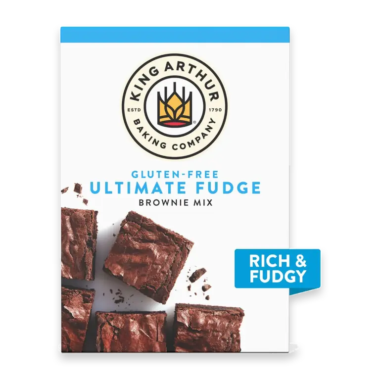 King Arthur, Gluten Free Fudge Brownie Mix, Non-GMO Project Verified, Certified Kosher