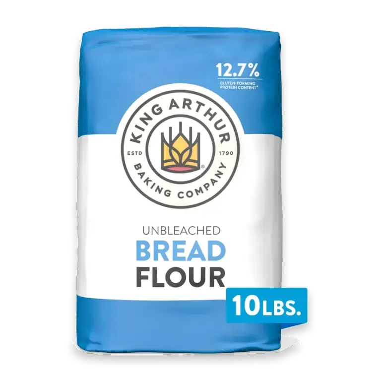 King Arthur, Unbleached Bread Flour, Non-GMO Verified, Certified Kosher, No Preservatives, 10 lbs