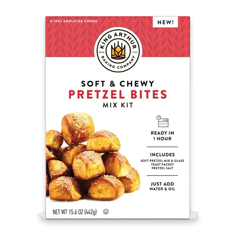 Soft & Chewy Pretzel Bites Mix Kit, Baking Mix - Ready in 1 hour