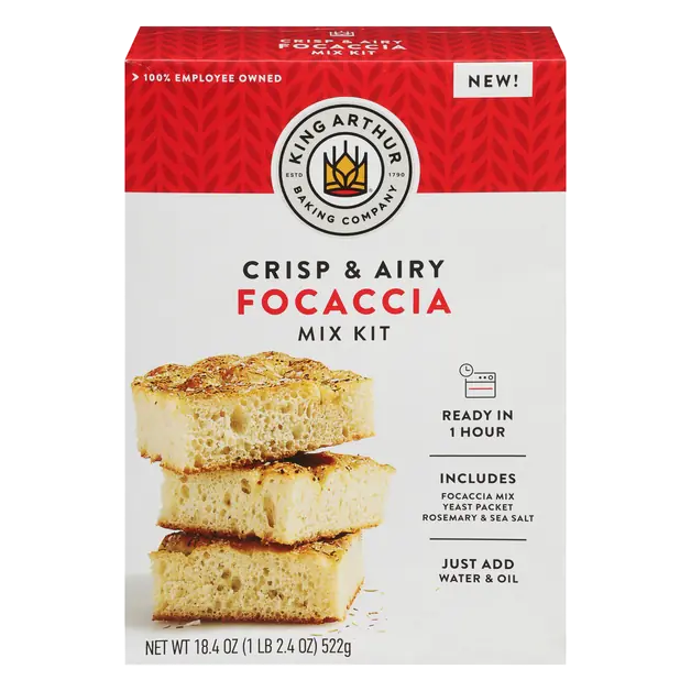 Crisp & Airy Focaccia Mix Kit