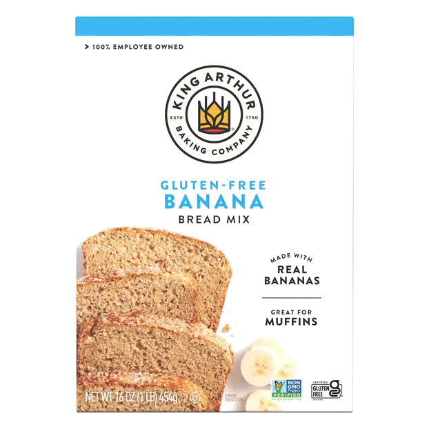 Gluten Free Banana Bread + Muffin Mix