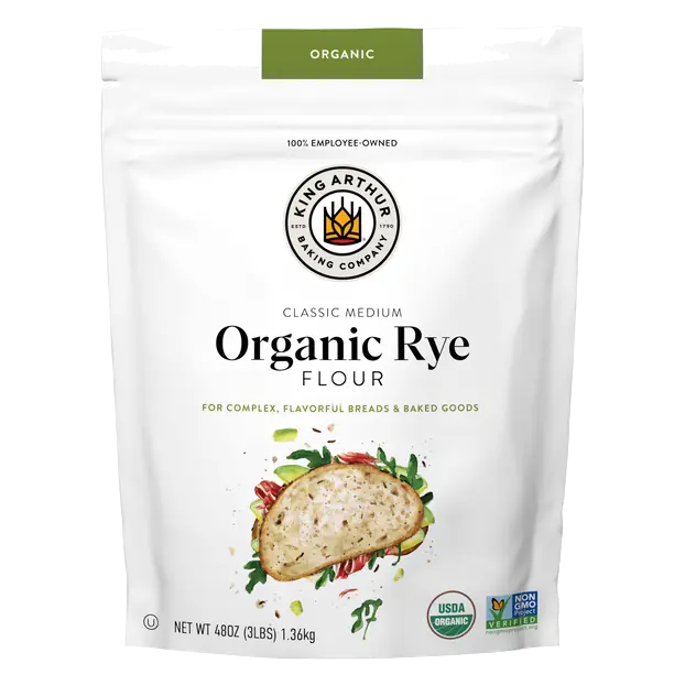 Organic Classic Medium Rye Flour