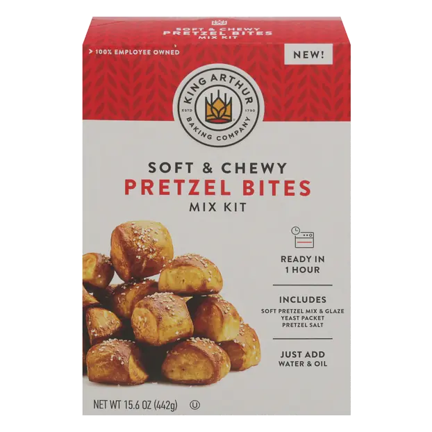 Soft & Chewy Pretzel Bites Mix Kit
