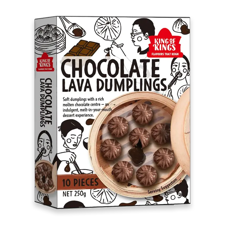 Chocolate Lava Dumplings