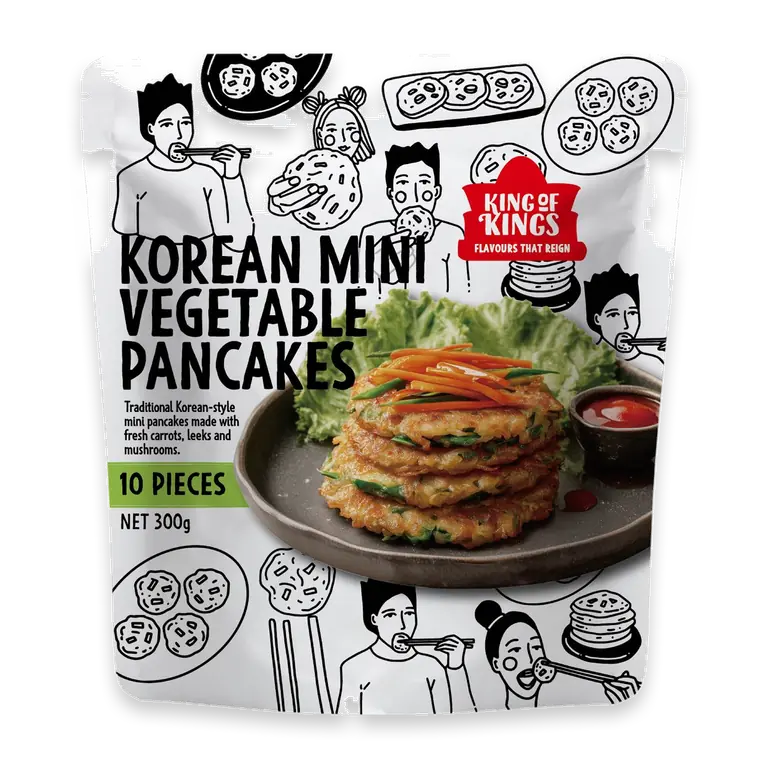 Korean Mini Vegetable Pancakes