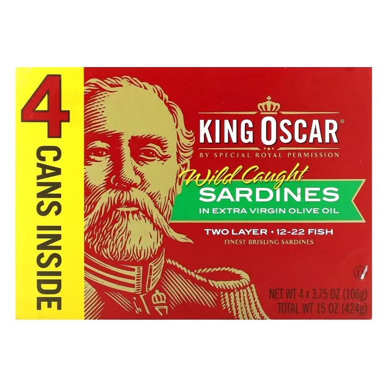 Wild Caught Sardines in Extra Virgin Olive Oil
