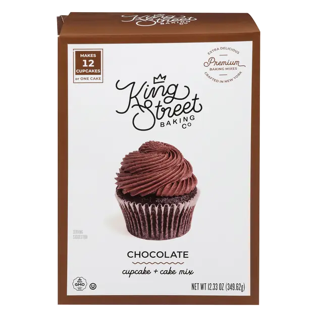 Chocolate Cupcake + Cake Mix