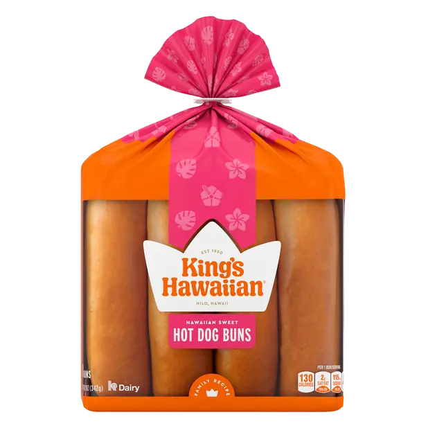 Sweet Hot Dog Buns - 8 ct