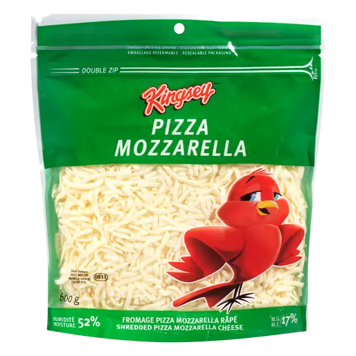 Shredded Cheese Mozzarella 600 g